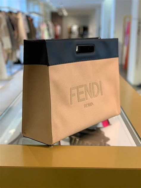 fendi paper shopping bag|authentic fendi tote.